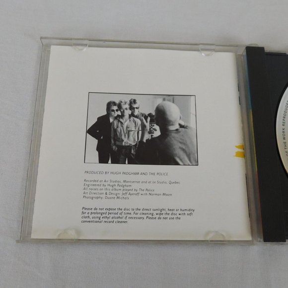 The Police Synchronicity CD 1983 AM Records New Wave King of Pain WEST GERMANY - Picture 3 of 5